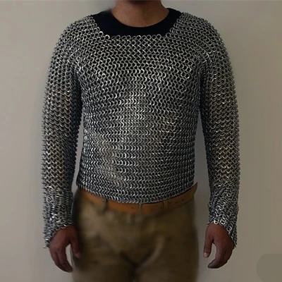 

Chain mail medieval equips knights with armour and soft armor
