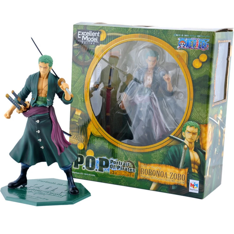 Аниме One Piece Portrait of Pirates Sailing Again Roronoa Zoro спустя 2 года ПВХ экшн фигурка Коллекционная