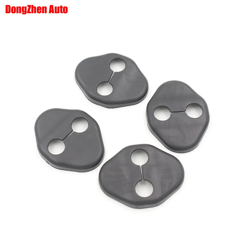 

Dongzhen 4X Car Door Lock Decoration Cover Door Lock Protective for KIA K2 / RIO SOUL Hyundai solariserna Rena Auto Car-styling