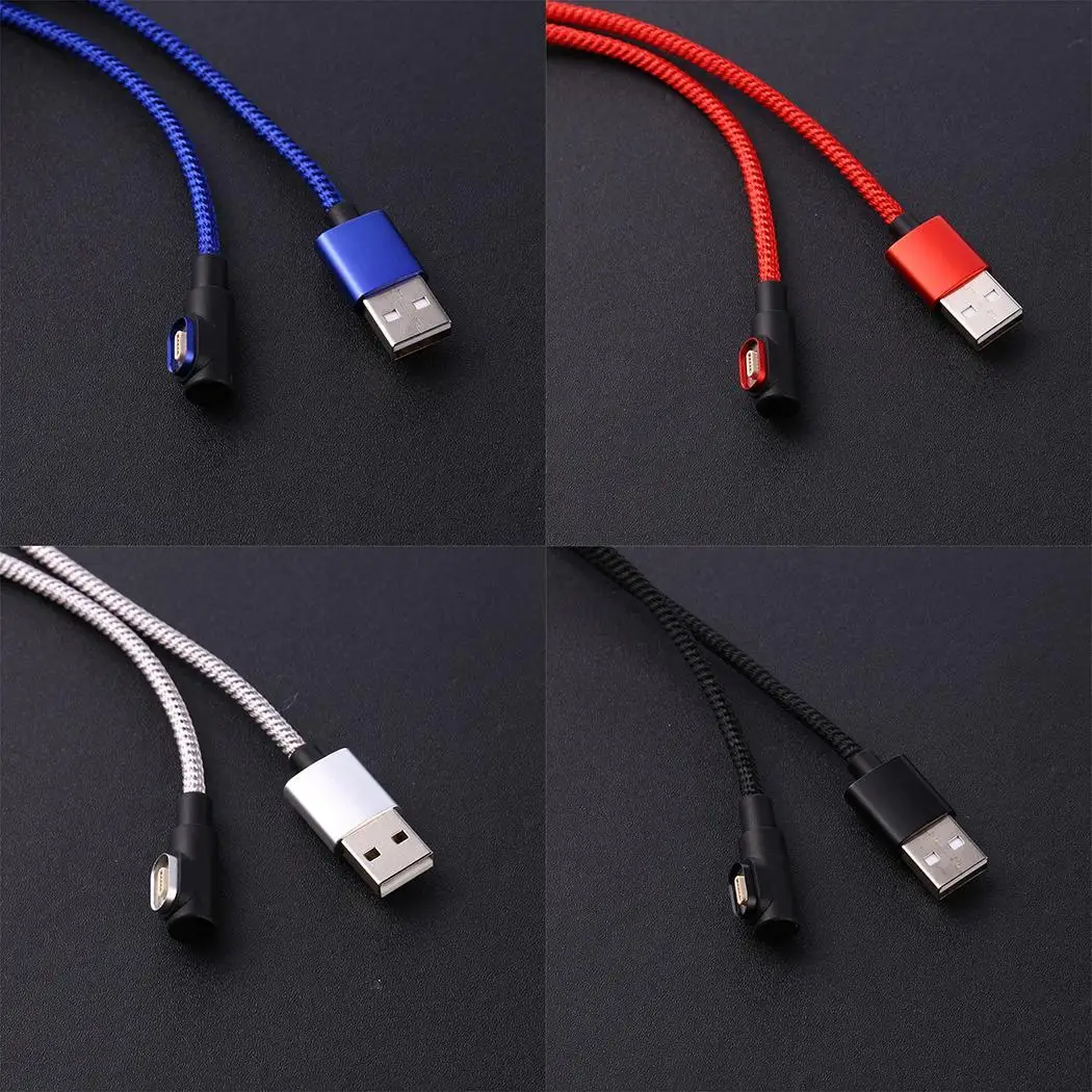 Micro USB Type C Magnetic 90 Degree Charging Cable For Android | Мобильные телефоны и аксессуары