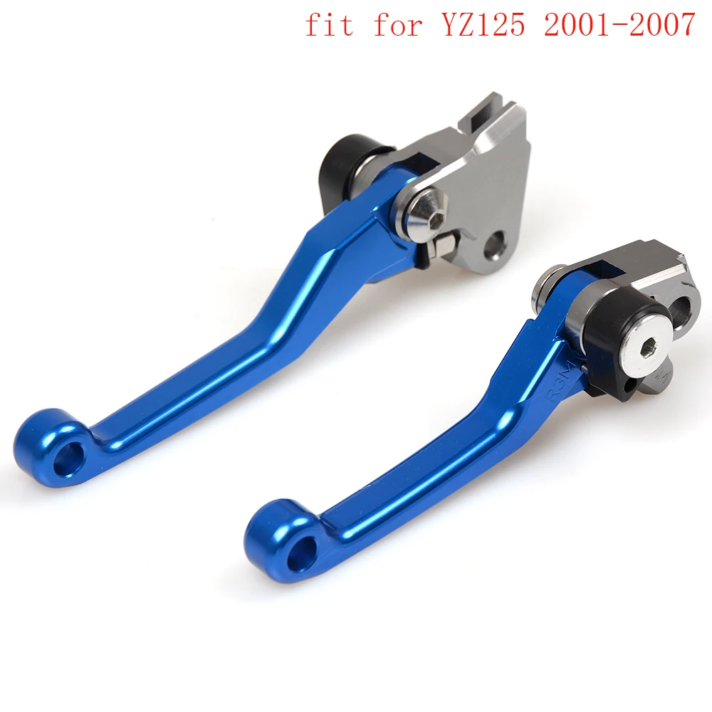 Для Yamaha YZF450 YZF 450 YZ450F YZ 450 F 2001-2007 Мотокросс ЧПУ Сводные сцепные рычаги Байк YZ250F YZ426F YZ125 YZ250 - Цвет: YZ125 2001-2007