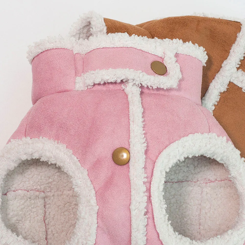 Transer куртка замши Собака Щенок теплая зимняя одежда мода Ropa Perro как изображение 18 Dec4