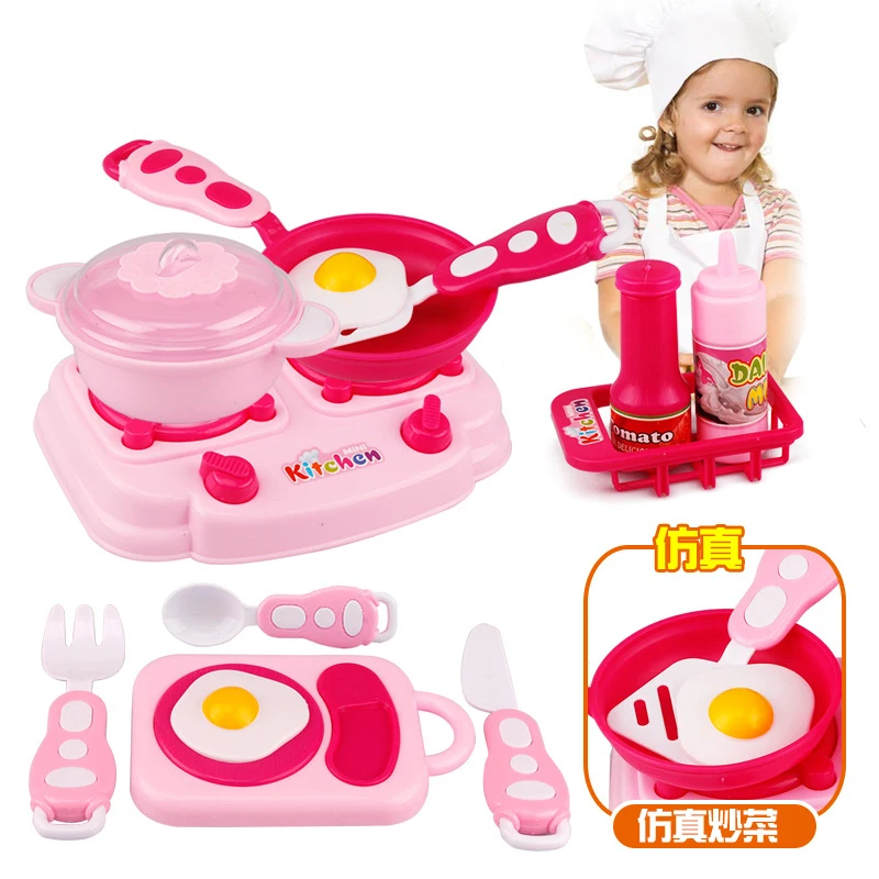 DIY Pretend Play Kitchen Set Toy Simulation Vegetable Fruit Food Model Educational Cognition Toys Gifts For Children Kids Girl