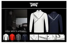 

PXG Golf T-shirt mens Sportswear long sleeve Outdoor leisure Golf shirt Golf T-shirt S-XXL 4 colors