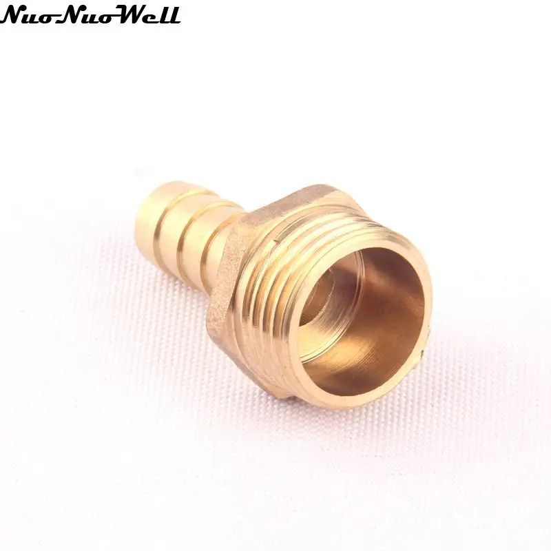 

New Arrival 1/2" DN15 10mm Barb Hose Tail Male Thread Pipe Connector Brass Hose Tail Fitting for Water Gas Oil Accessories