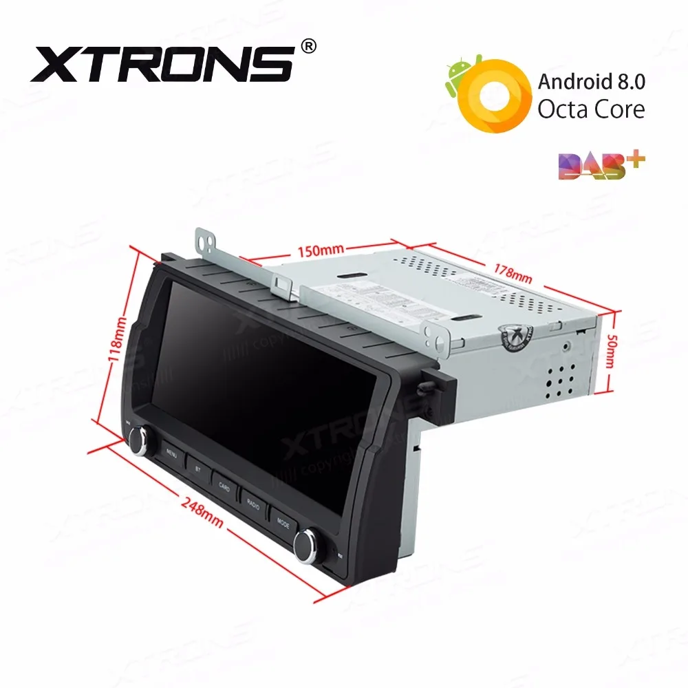 Best 8.8" Android 8.0 Oreo OS Car Multimedia GPS Radio for MG ZT 2001-2005 with 4GB RAM 32GB ROM & External DAB+ Receiver Box Support 4