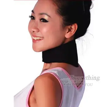 

New Tourmaline Far Infrared Ray Heat Health Neck Brace Support Strap Pain Relief Well Sell
