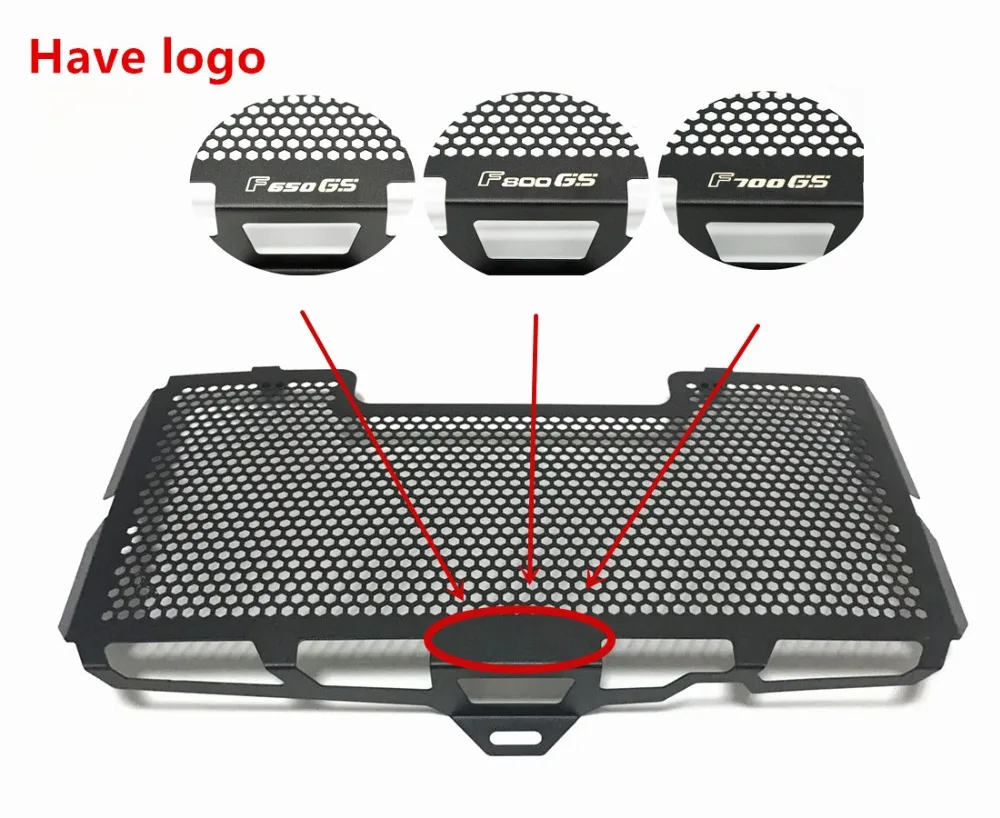 

Motorcycle Accessories Motor Stainless Steel Radiator Cooler Grill Guard Cover Fit for BMW F650 F650GS F700GS F800GS F800R