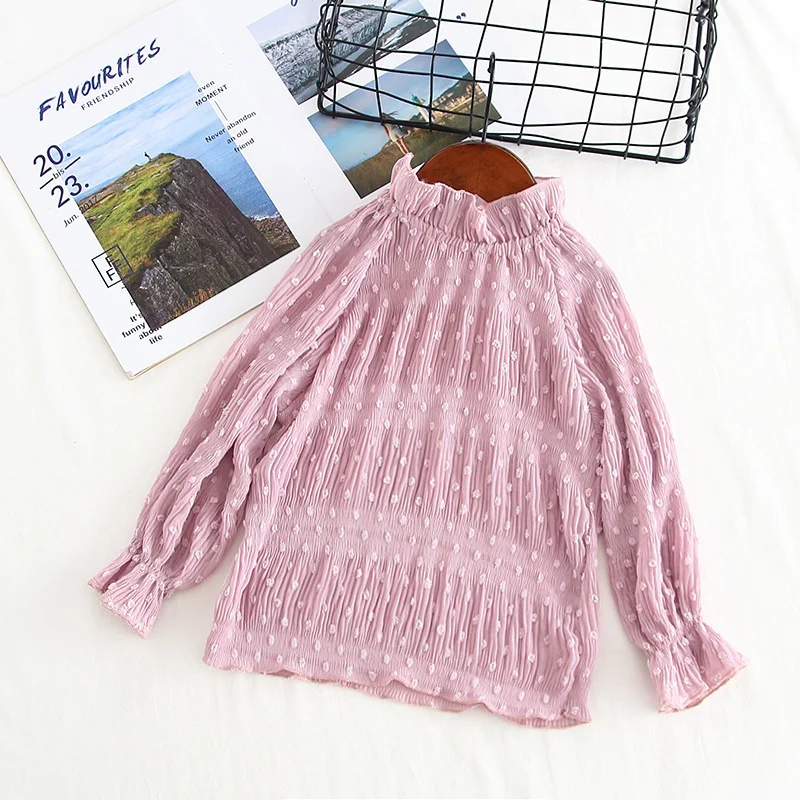

WOTTAGGA 2019 Summer New Arrival Fashion Brand Children Clothing Kids White Shirts Baby Tops Girls Lace Cotton Princess Blouse