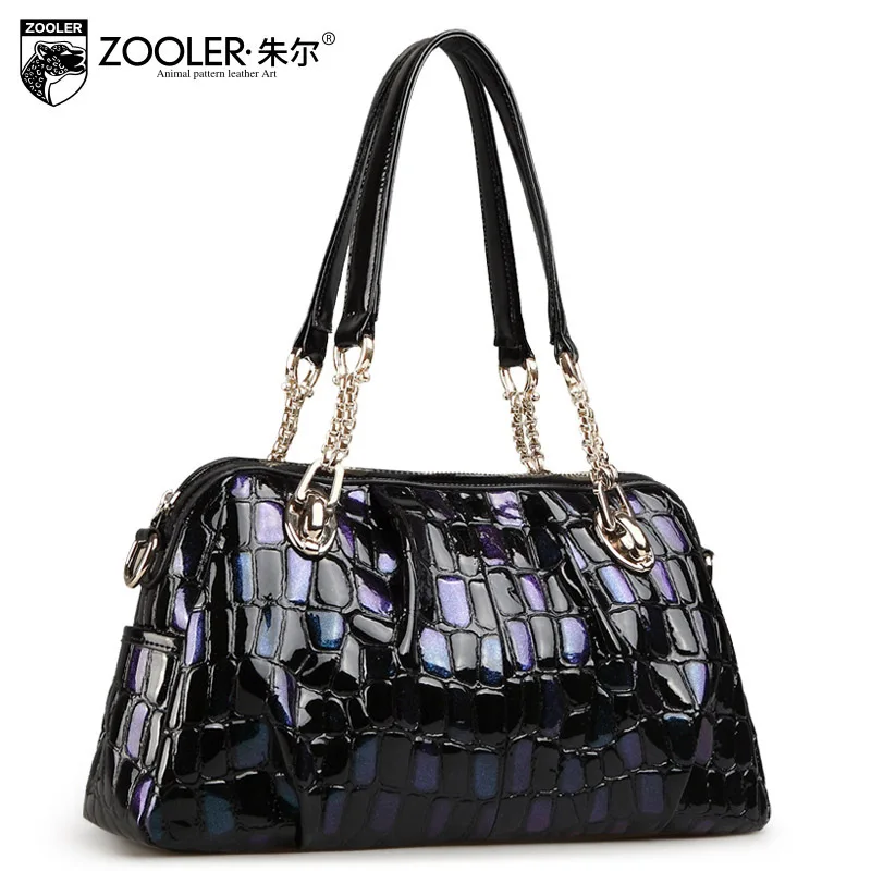 Zooler women shoulder bag 2017 Luxury ladies split leather handbag