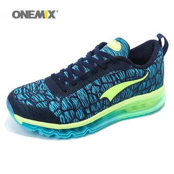 Onemix 2019 Air Cushion Running Shoes For Men Breathable Outdoor Walking Sport Shoes Man Athletic Sport Sneakers Run Comfortable onemix 2018 men running shoes breathable runner athletic sneakers air cushion running shoes outdoor walking shoes free shipping