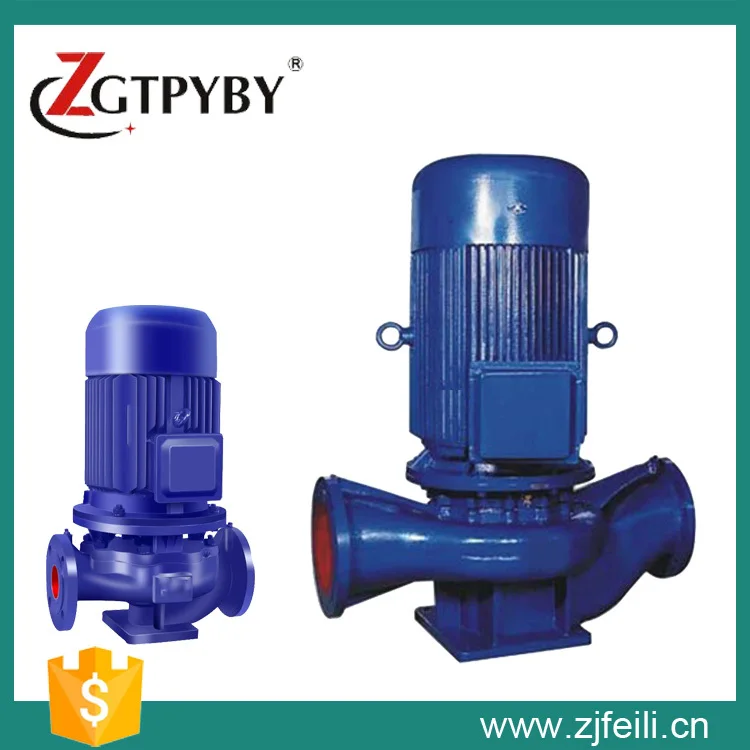 ISG 6 inch water pump Inline water booster pump sewage pump price sewage inline pump with large