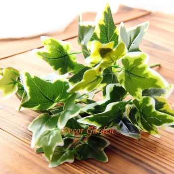 

Artificial Grape Leaves Plant Imitation Fern Plastic for DIY Home Wedding Plant Wall Decoration Arrangement GPW07