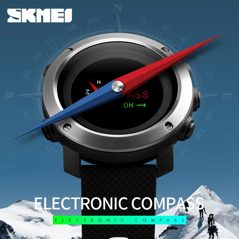 Buy SKMEI Men's Sports Watch Compass Waterproof