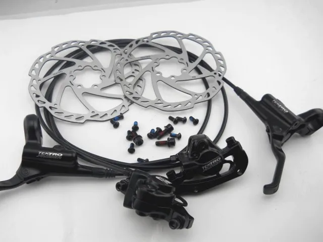 MTB bike hydraulic brake kit tektro HD-M290 disc brake 750/1350mm hydraulic disc brake groupset oil dish