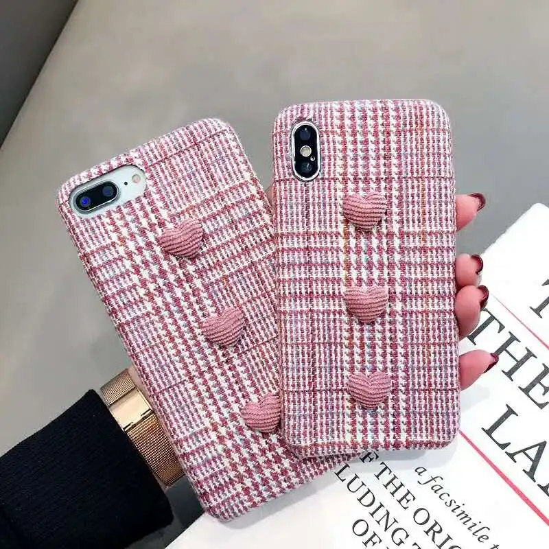 

Luxury Fashion Grid Case For Huawei Mate 20 P10 P20 Pro Nova 2S Nova 3 3E Mate 10 Pro Honor 9 Honor 10 pink Phone Cases