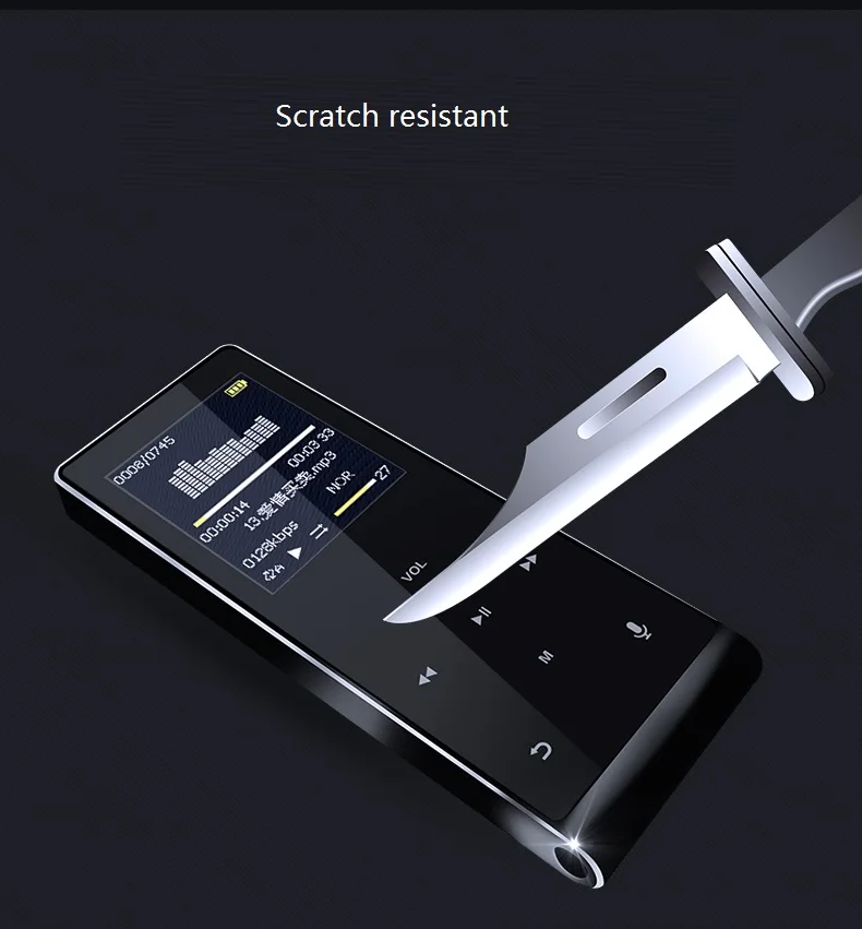 Bluetooth HIFI MP4 Player 8G Touch Screen MP3 Multi-language Shatterproof Scratch Resistant Pedo Meter Recorder E-Book Video (22)
