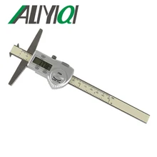 On sale 0-150mm Double hooks digital depth caliper stainless steel electronic high precision good quality waterproof
