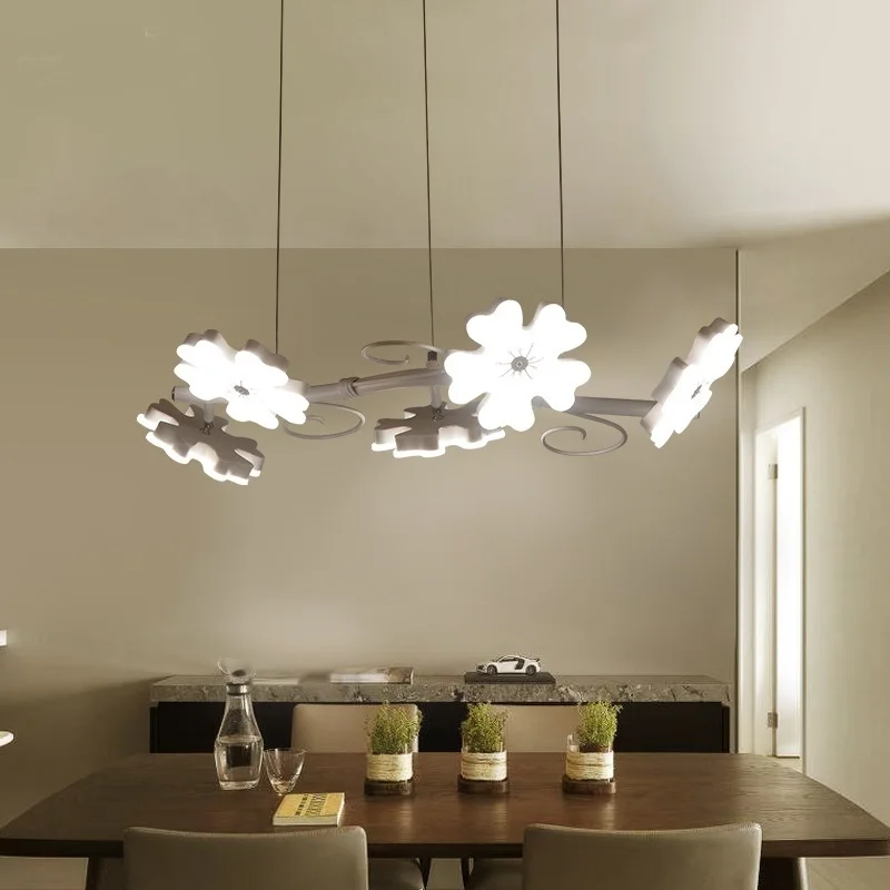 

Post modern flower LED pendant light living room restaurant light book room Plum Flower pendant lamps ZA1129632