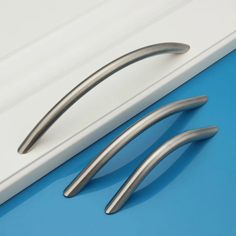 

one piece Stainless Steel Cabinet Door Furniture Handles Kitchen Modern Dining Table Drawer Knobs and Pulls