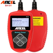 Auto Batterie Tester Ancel BA101 Automotive 12 V Fahrzeug Batterie Tester BA101 Auto Batterie Analysator Kostenloser Versand