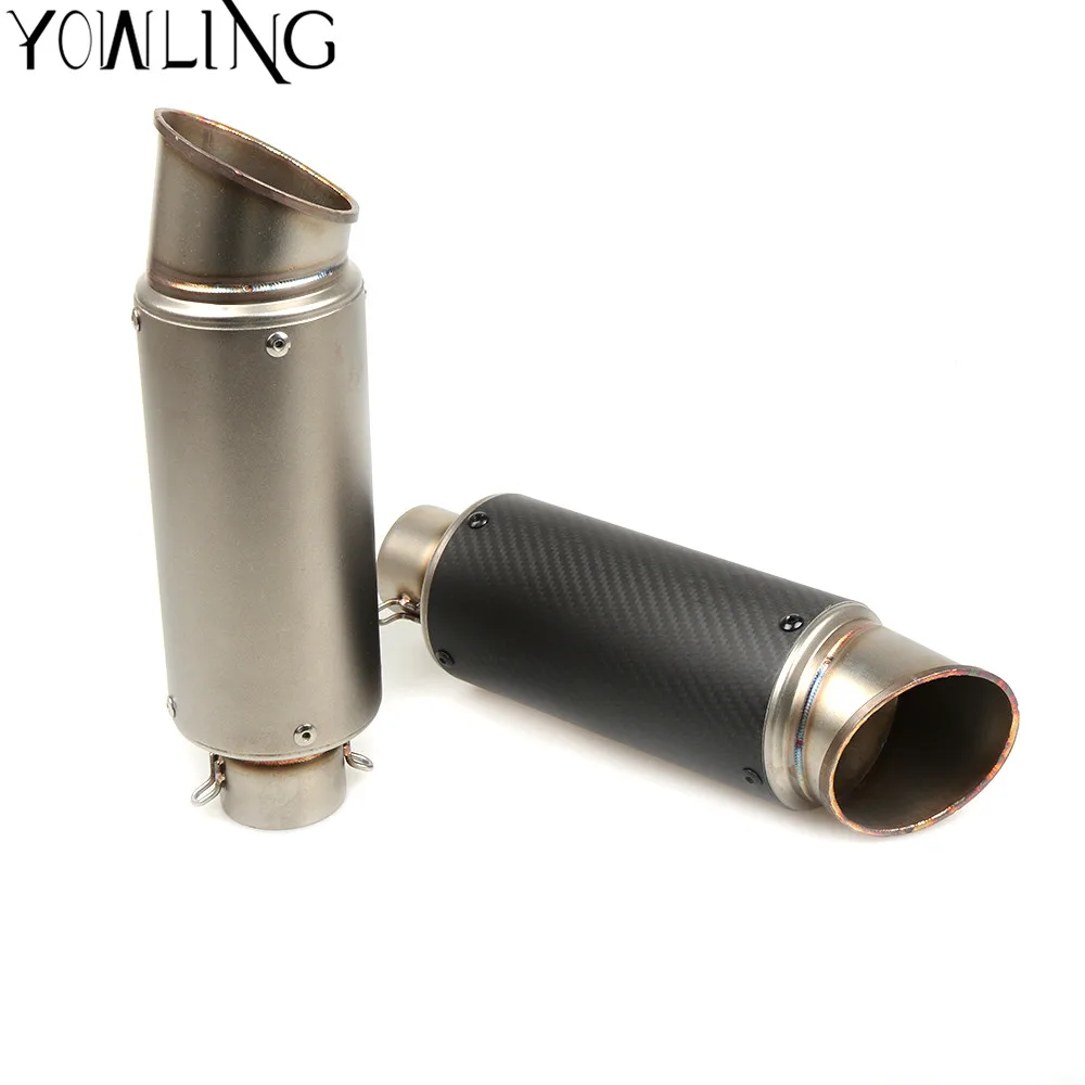 

Motorcycle Exhaust Pipe Scooter Modified Muffler Pipe For BMW KAWASAKI Z800 Yamaha TMAX 500 530 MT 07 09 MT07 MT09 KTM DUKE 200