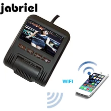 Jabriel, Wifi, Мини Автомобильный видеорегистратор, видеорегистратор, камера, авто Novatek, 2,0 дюймов, детектор, привод, цифровой видеорегистратор, Full HD камера, регистратор