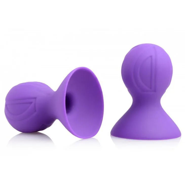 Силиконовые соски BEEGER Violet интимные игрушки для женщин 2 шт. силиконовые зажимы