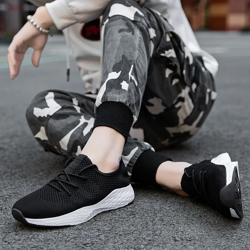 

Plus size 38-47 Running comfortable breathable Shoes for Men Women Outdoor Sample Running Trainers Sports men Sneakers w5