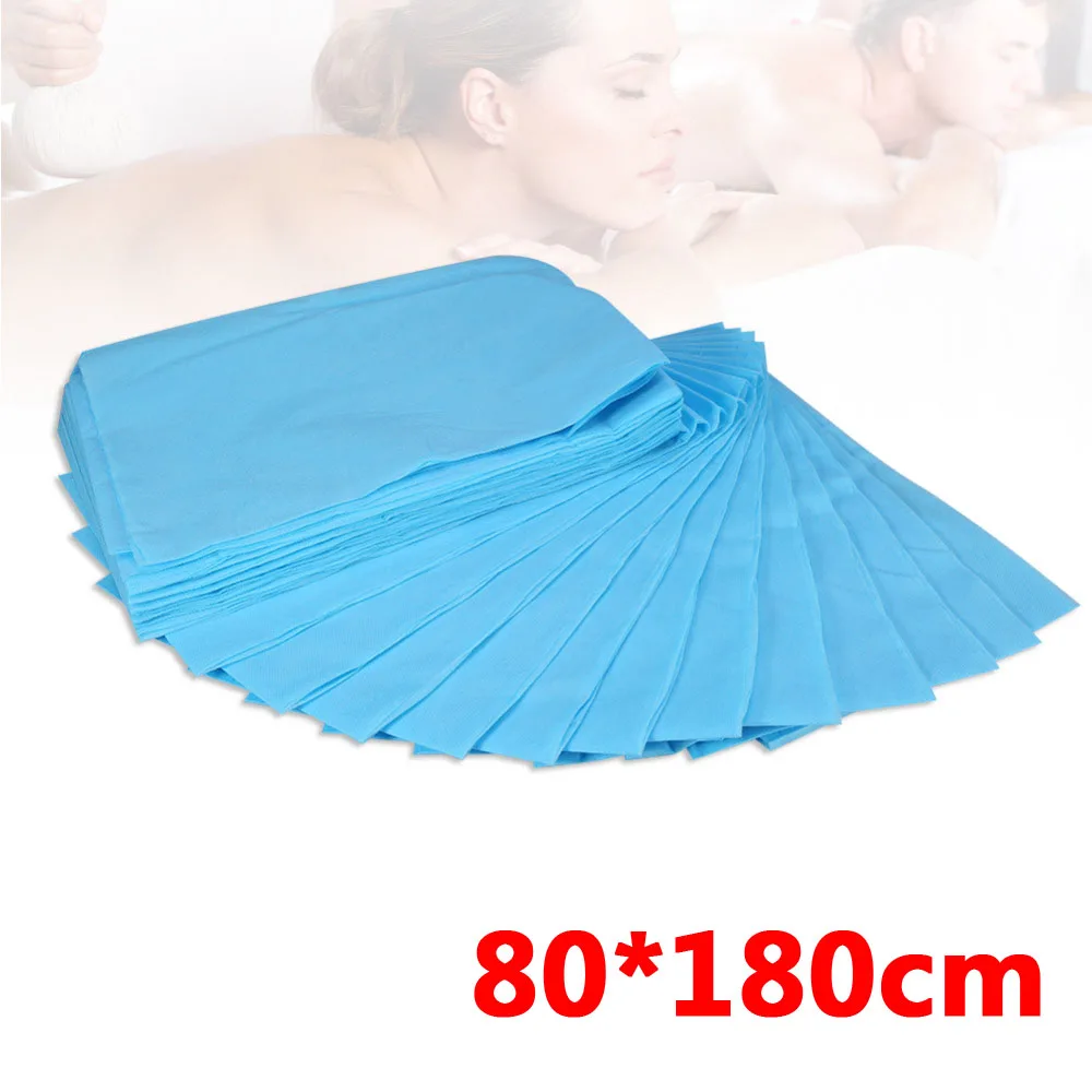 10 Pcs Massage Beauty Waterproof Disposable Non woven Bed Table Cover