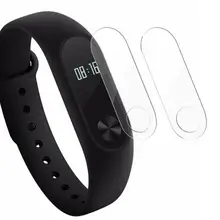 2 шт. Защитная пленка для экрана для Xiaomi mi band 2 TPU стеклянная пленка против царапин для mi band 2 умный Браслет Wrsitband аксессуар