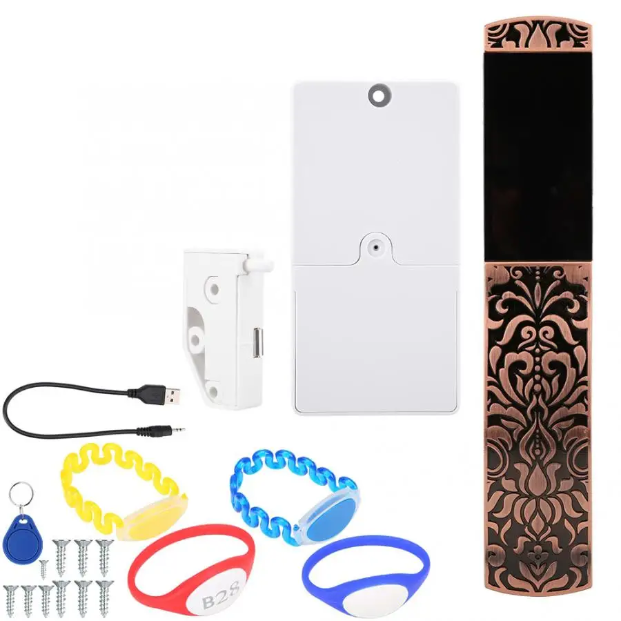 

Metal Card Induction Security Locks Cabinet Electronic Locker For Sauna Intelligent Induction Cabinet Lock