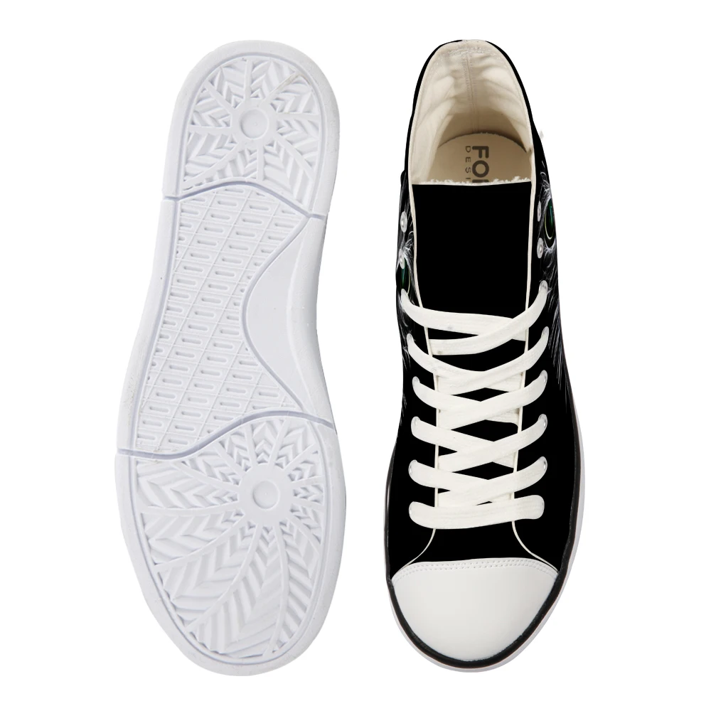 FORUDESIGNS-2018-Autumn-Fashion-Men-s-High-Top-Vulcanize-Shoes-Cool-Black-Cat-Lace-up-Canvas (1)