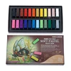 Art Painting Soft Color Chalk12/24/48 Colors/Set Professional Art Drawing Set Chalk Color Crayon Brush Stationery for Students ► Photo 3/6