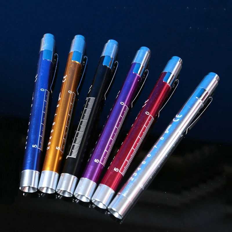 White Light Doctor Portable Flashlight Nurse Led Pupil Pen For Ear Nose And Throat Student Eye Ent Diagnostic Tool medical flashlight