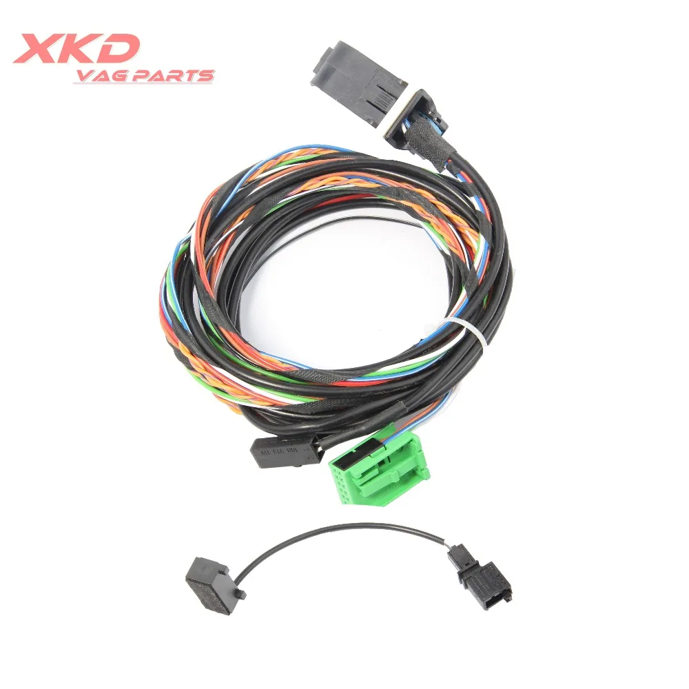 9W2 9W7 Bluetooth жгут проводов кабель для VW Golf Jetta Passat RCD510 RNS510 1K8 035 730 D 1K8 035 730 C