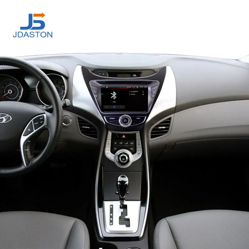Sale JDASTON Android 9.1 Car DVD Player For HYUNDAI Elantra Avante I35 Multimedia GPS Navigation 2 Din Car Radio Audio Stereo WIFI 5