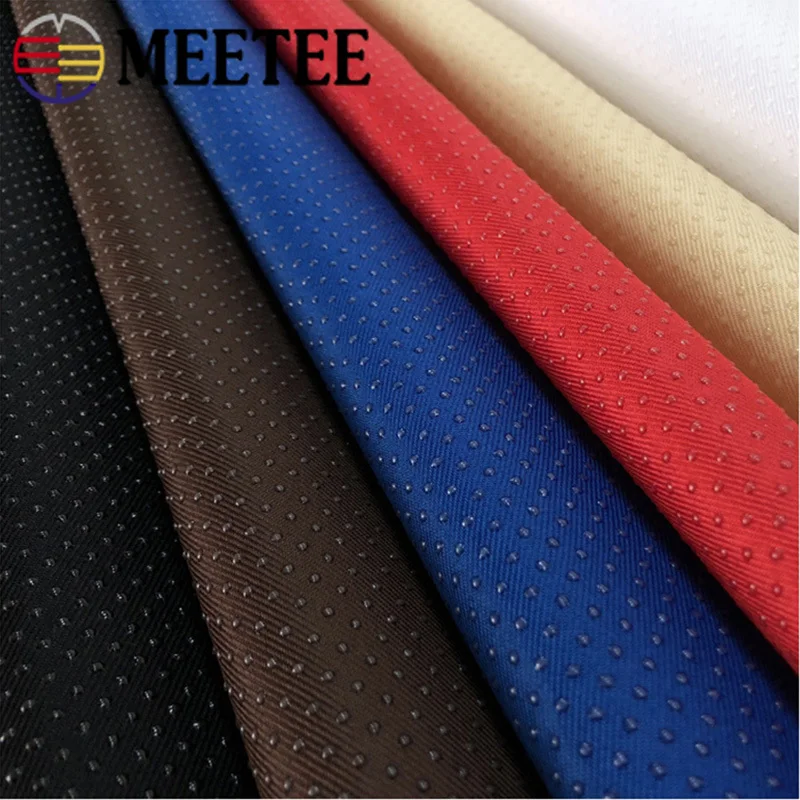 

Meetee 50/100cmx150cm Width Anti-Slip Fabric Non-slip Rubber Cushion DIY Carpet Seat Accessories Anti-skid Drop Cloth Sewing
