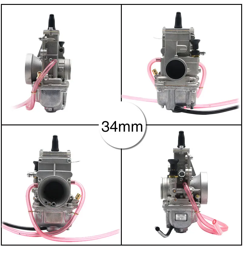 ZSDTRP Mikuni TM34 TM32 плоская горка 32 мм 34 мм карбюратор Spigot TM Carbs для Honda CR250 для Kawasaki KX125 150