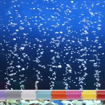 

Aquario Aquarium Air Stone Bubble Tube Aerator Fish Tank Pump Hydroponic Oxygen Diffuser Warm's house