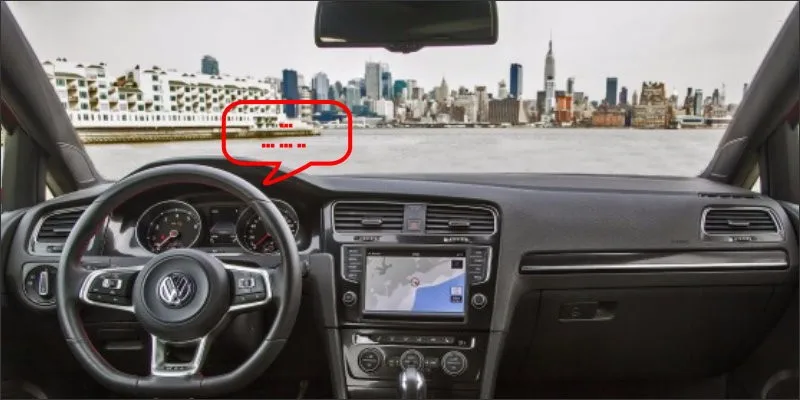 Для Volkswagen VW Polo GTi Derby хэтчбек-безопасность вождения автомобиля HUD Дисплей экран проектор Проекция на лобовое стекло