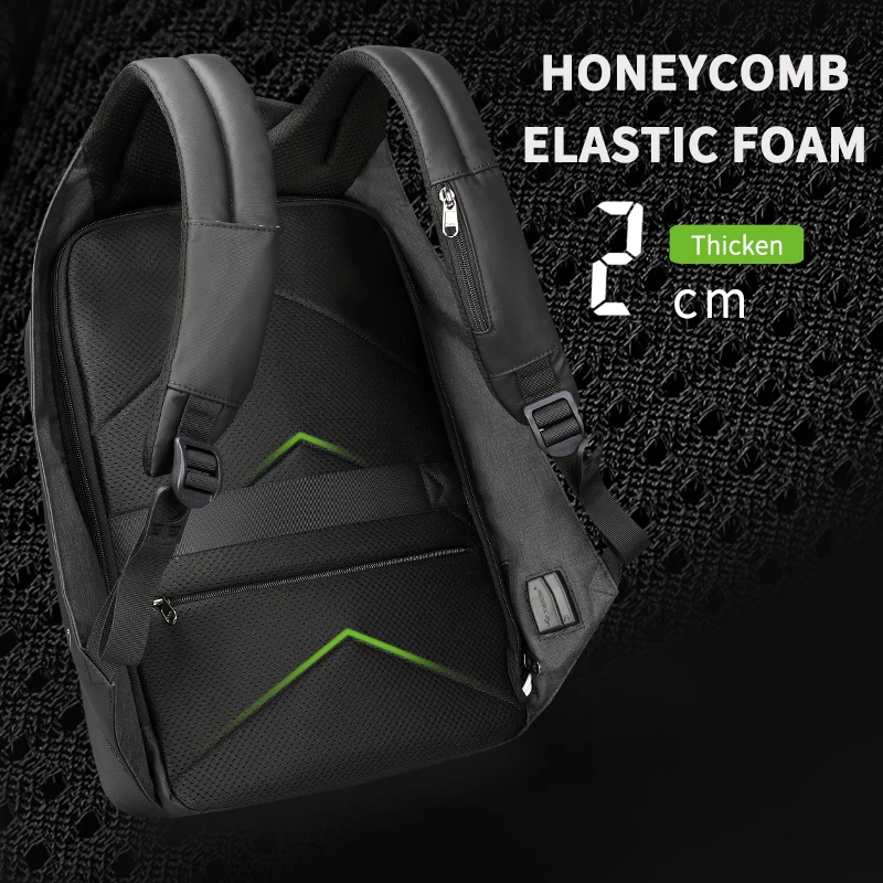 Tigernu Hidden Anti theft Zipper 15.6 inch Men School Laptop Backpacks Water Repellent Travel 20L Multi USB Charger Male Mochila