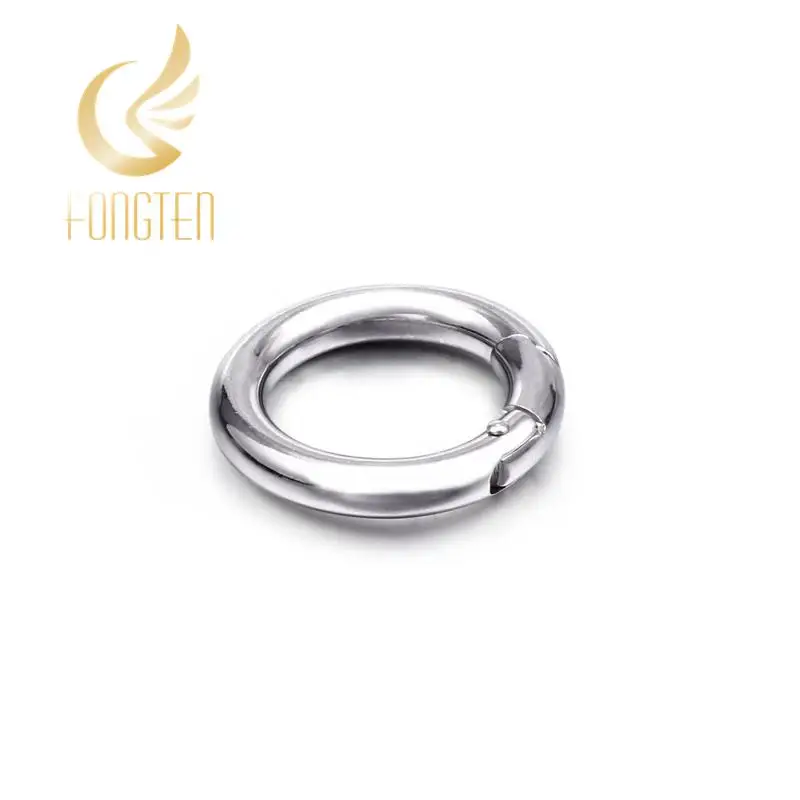 

24*4mm Spring Open Ring Clasp Bracelet Necklace Accessories DIY Jewelry Findings