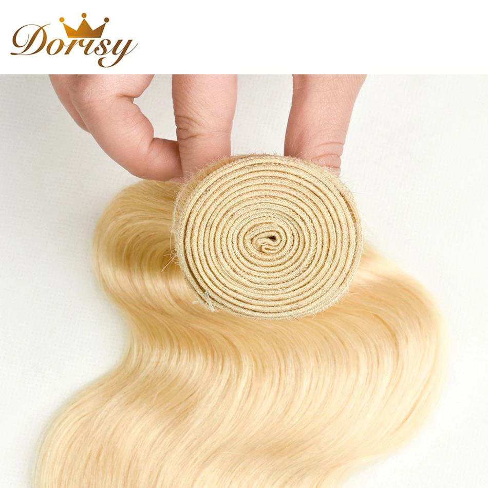 Dorisy Hair 613 Blonde Bundles 3 Pcs/Lot Brazilian Body Wave Human Hair Weave Bundles Remy Hair 10-24 Inch Free Shipping