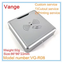 2 шт./лот IP54 ABS пластиковый чехол 86*86*22 мм для rfid дверной замок система контроля доступа