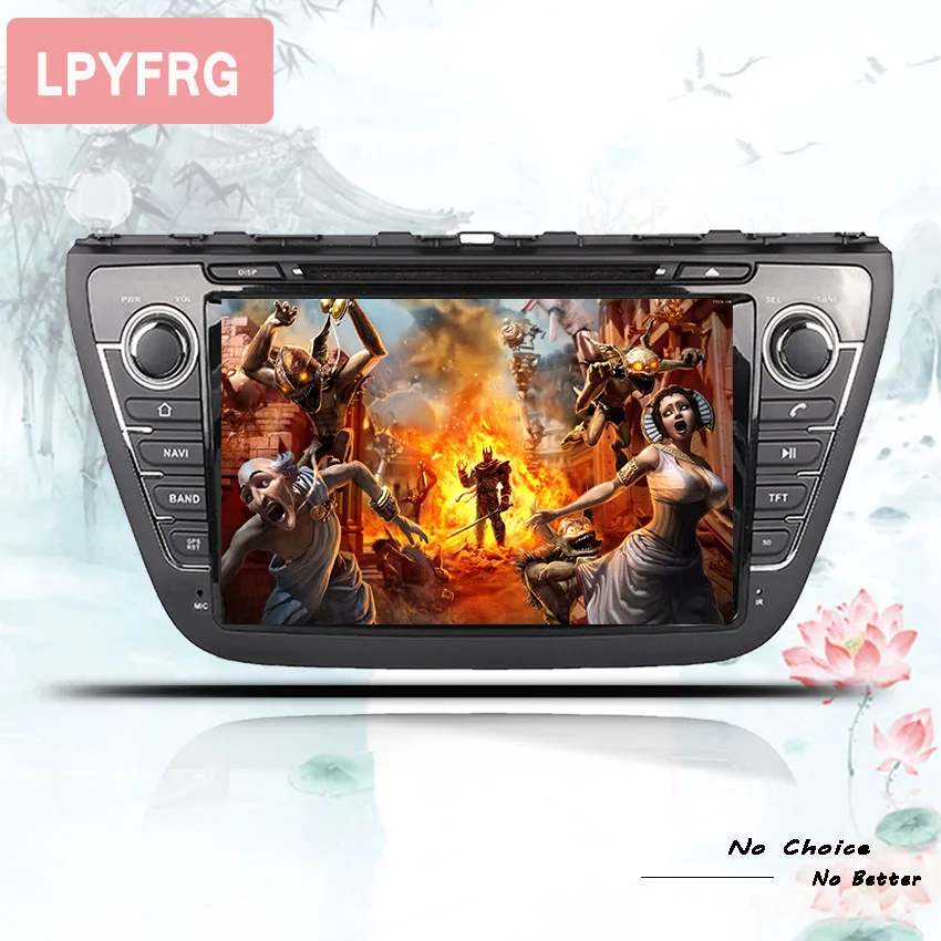 

4G RAM Android 9.0 System PX5 Car GPS DVD Player Head Unit for Suzuki SX4 S Cross 2013 - 2016 2018 with Stereo Radio Navigation