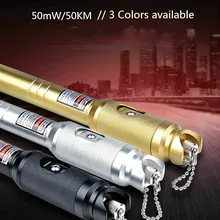 50MW Visual Fault Locator 50mw VFL Optical Fiber Cable Tester Laser 650nm+/-10nm 50KM FTTH Tool Optic Laser Pen