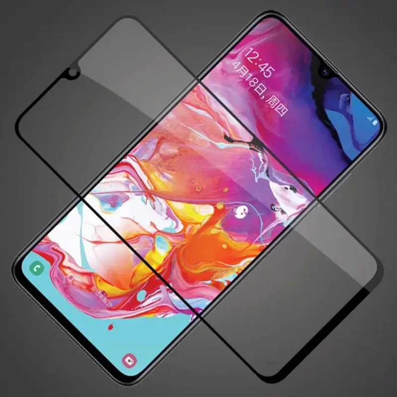 5d полностью клеящееся закаленное стекло для samsung a10 a20 a30 a40 a50 a60 a70 a80 a90 защитный
