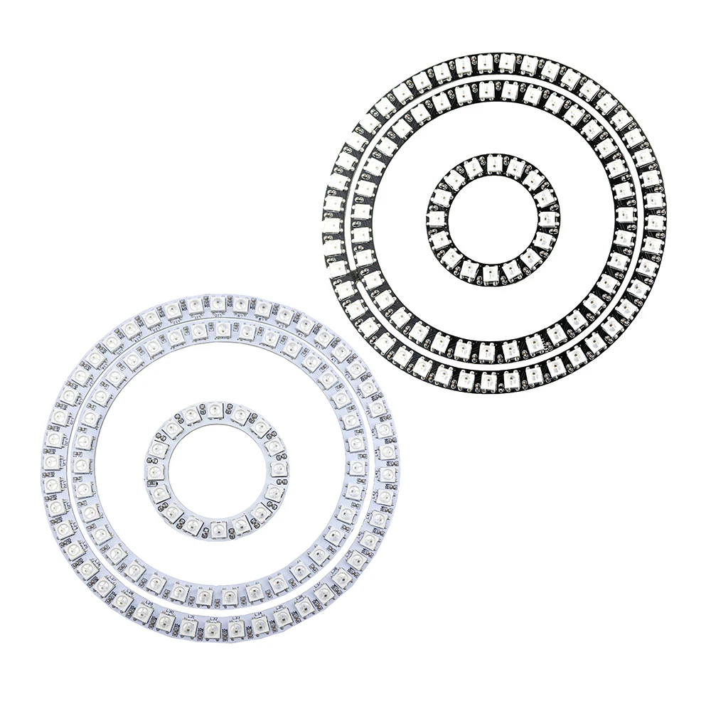5 в постоянного тока WS2812B светодиодная модульная лента 5050 SMD RGB индивидуальное