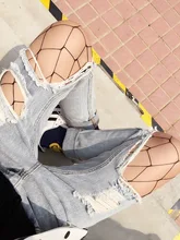 Festa oco para fora sexy meia-calça feminina malha preta mulher meias meia fina fishnet meias clube festa hosiery TT016-3(China)